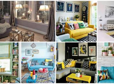Salon İçin Modern Ve Avangart Dekorasyon Önerileri