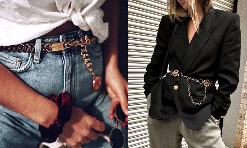 Tamamlayıcı Aksesuar; 2019’un Zincir Kemer Modası!